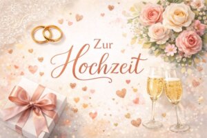 Hochzeitsglückwunsch