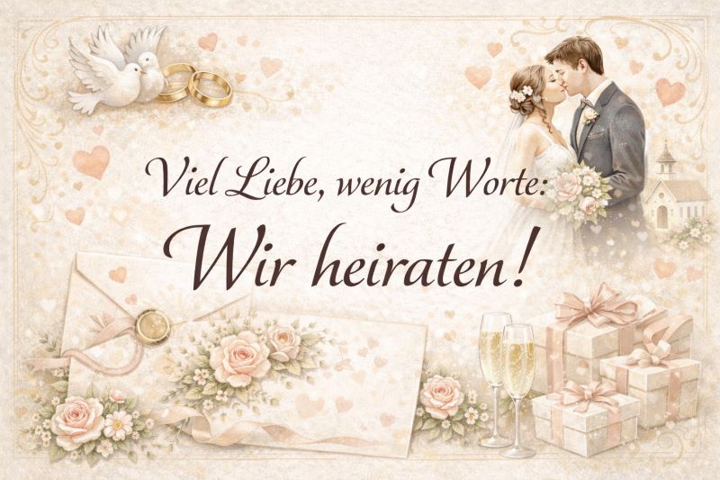 kurzer Einladungstext zur Hochzeit