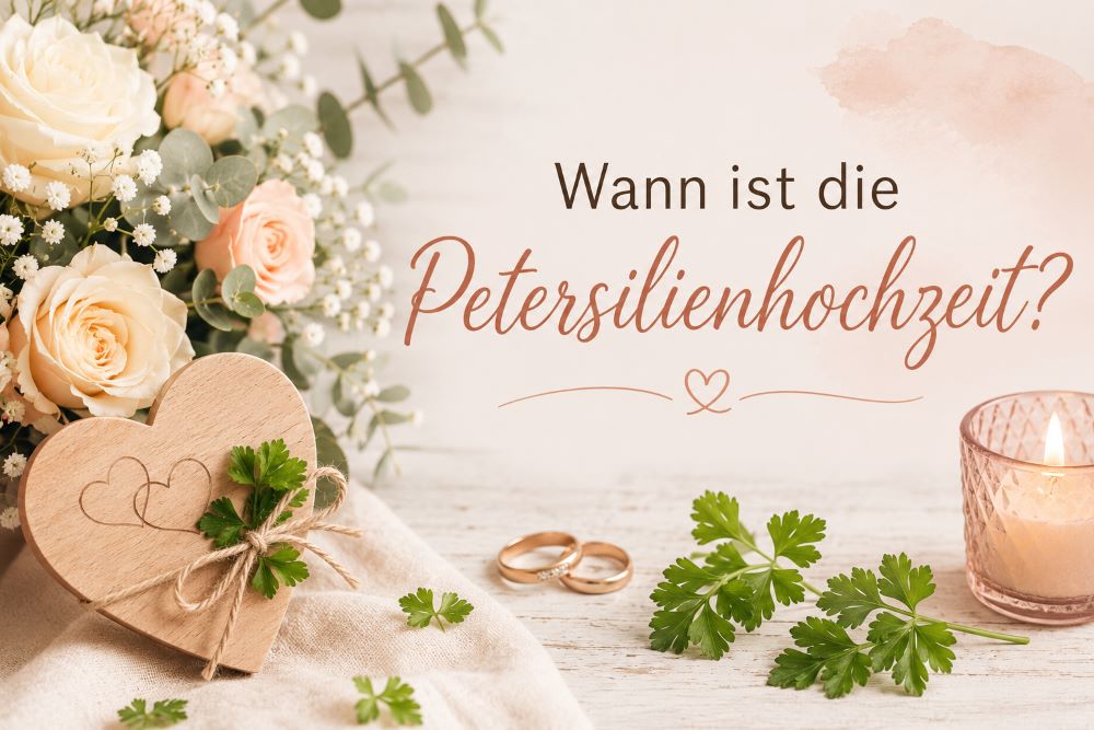Rechner Wann ist Petersilienhochzeit