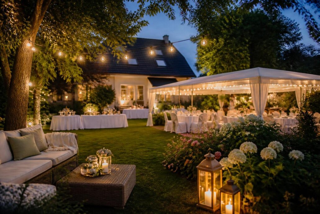 Private Hochzeitslocation – feiern im eigenen Garten
